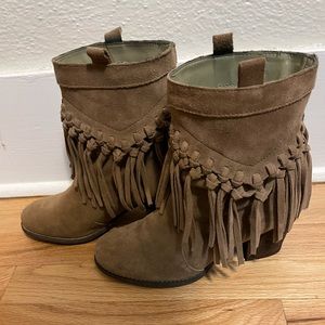 Sbicca Vintage Collection Fringe Boots